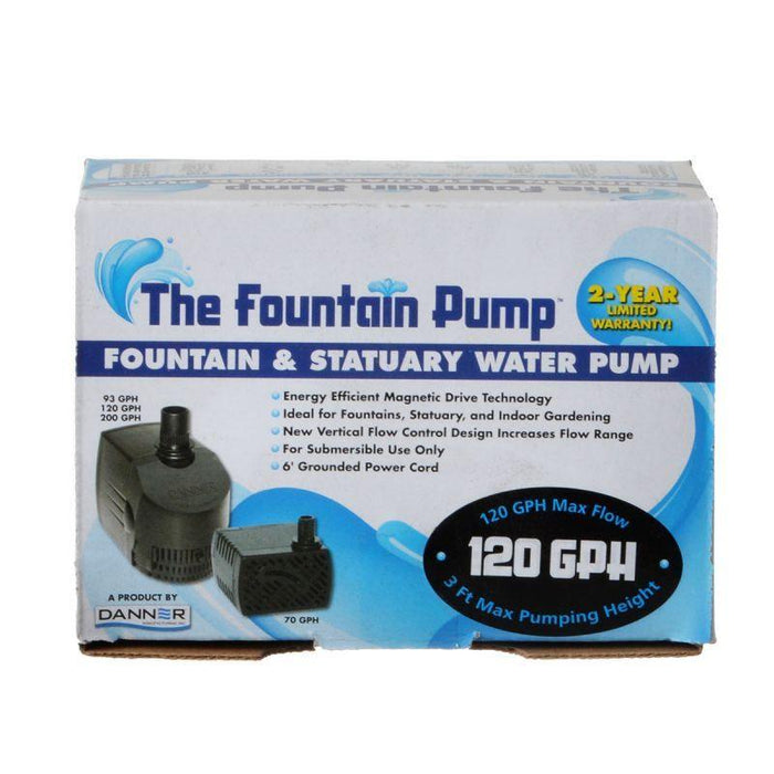 Danner Fountain Pump Magnetic Drive Submersible Pump - 025033017139