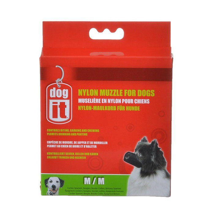 Dog It Nylon Muzzle for Dogs - 022517908037