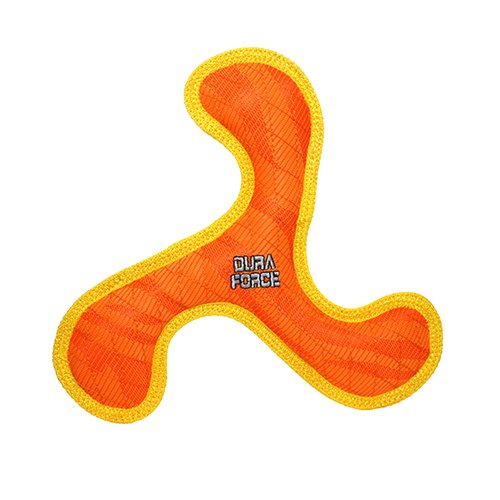 DuraForce Boomerang Tiger Dog Toy - 180181909474