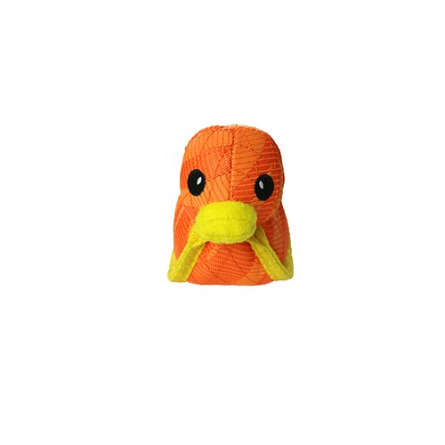 DuraForce Duck Tiger Dog Toy, Orange-Yellow - 180181020575