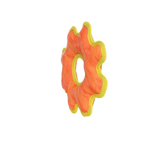 DuraForce Med Gear Ring Tiger Dog Toy - 180181021183