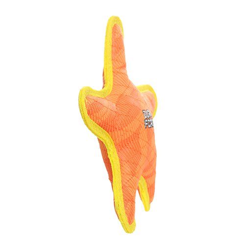 DuraForce Star Tiger Dog Toy, Orange-Yellow - 180181909412