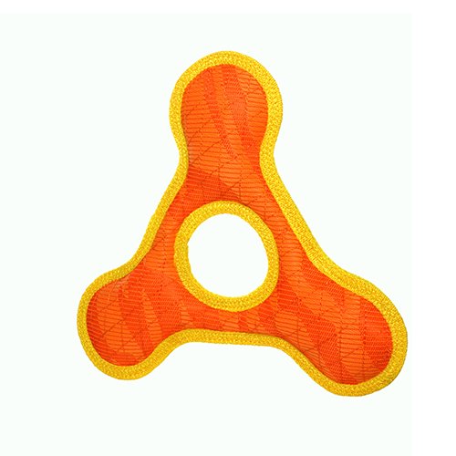 DuraForce TriangleRing Tiger Dog Toy - 180181909559