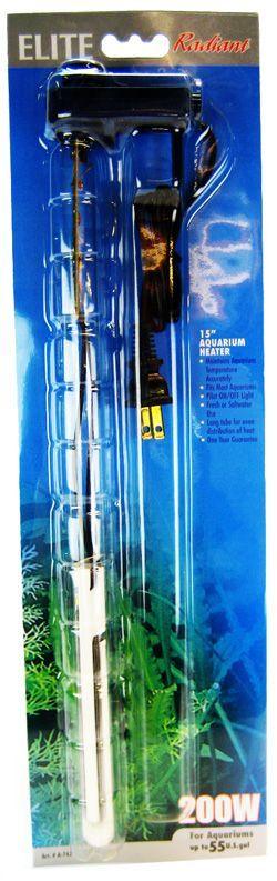 Elite Radiant Compact Aquarium Heater - 015561107426