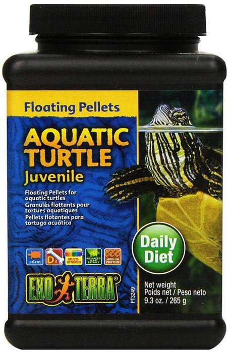 Exo Terra Floating Pellets Juvenile Aquatic Turtle Food - 015561232494