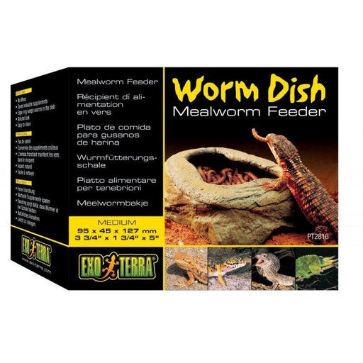 Exo-Terra Worm Dish - 015561228169