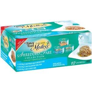 Fancy Feast Elegant Medleys Shredded Fare Collection Canned Cat Food - 10050000572806