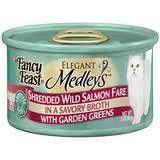 Fancy Feast Elegant Medleys Shredded Wild Salmon Canned Cat Food - 00050000570522