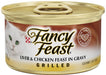 Fancy Feast Grilled Liver and Chicken Canned Cat Food - 00050000100880