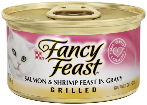 Fancy Feast Grilled Salmon and Shrimp Canned Cat Food - 00050000102099