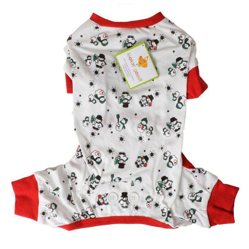 Fashion Pet Lookin Good Snowmen Dog Pajamas - 660204020664