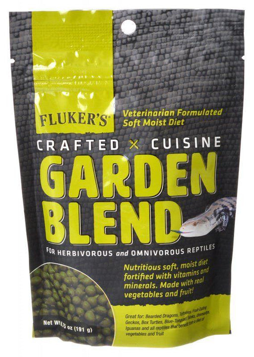 Flukers Crafted Cuisine Garden Blend Reptile Diet - 091197700620