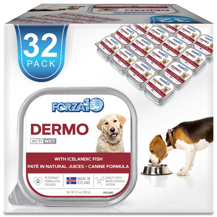 Forza10 Nutraceutic Actiwet Dermo Icelandic Fish Recipe Wet Dog Food - 8020245707054