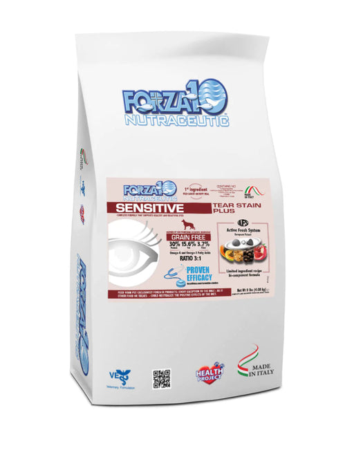 Forza10 Nutraceutic Sensitive Tear Stain Plus Grain-Free Dry Dog Food - 8020245709829