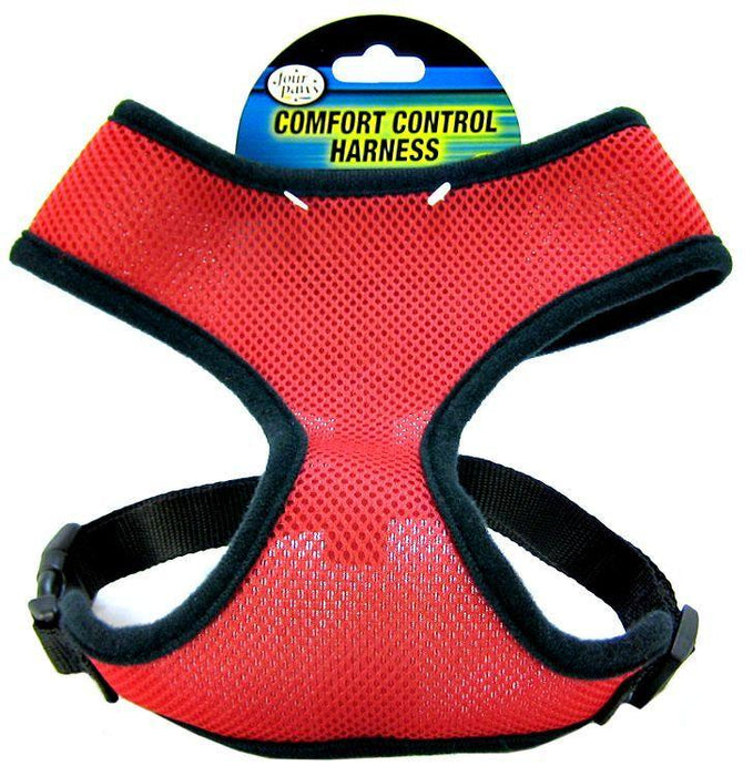 Four Paws Comfort Control Harness - Red - 045663591854