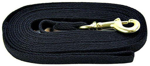 Four Paws Cotton Web Dog Training Lead - Black - 045663561154