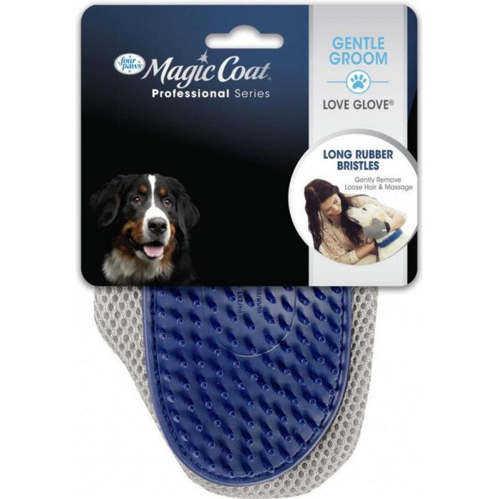 Four Paws Magic Coat Professional Series Gentle Groom Love Glove - 045663970987