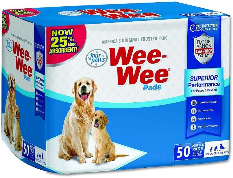 Four Paws Wee Wee Pads Original - 045663016357