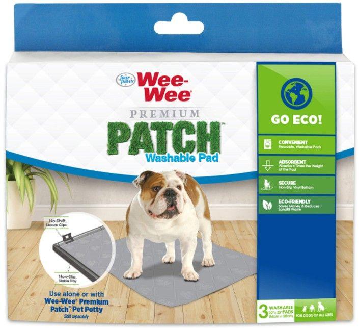 Four Paws Wee Wee Patch Washable Pad 22"L x 23"W - 045663974831