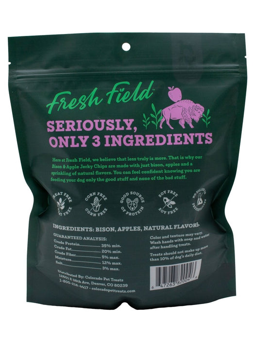 Fresh Field Bison and Apple Jerky Chips - 647263820046