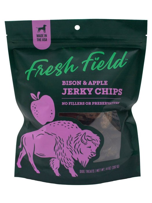 Fresh Field Bison and Apple Jerky Chips - 647263820046