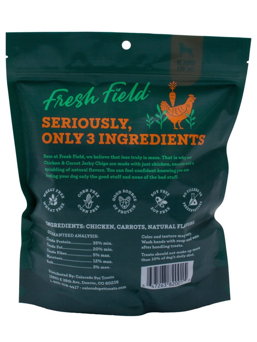 Fresh Field Chicken and Carrot Jerky Chips - 647263820015