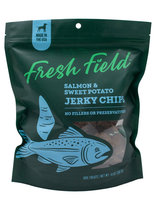 Fresh Field Salmon and Sweet Potato Jerky Chips - 647263820022