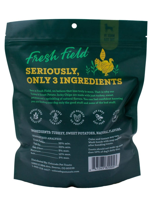 Fresh Field Turkey and Sweet Potato Jerky Chips - 647263820053