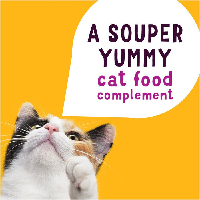 Friskies Natural Grain-Free Lil' Soups With Shrimp In Chicken Broth Cat Food Compliment - 00050000171934