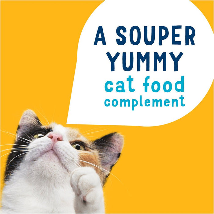 Friskies Natural Grain-Free Lil' Soups With Tuna In Chicken Broth Cat Food Compliment - 00050000171958