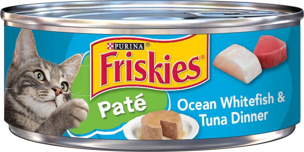 Friskies Pate Ocean White Fish & Tuna Dinner Canned Cat Food - 10050000424945