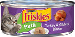 Friskies Pate Turkey & Giblets Canned Cat Food - 10050000421845