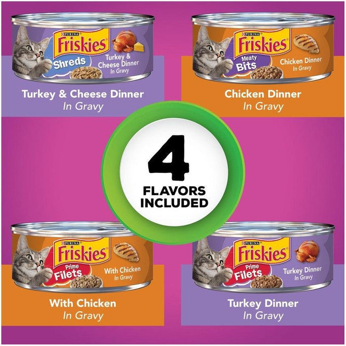 Friskies Poultry Variety Canned Cat Food - 050000454242