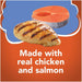 Friskies Savory Shreds Chicken And Salmon Dinner In Gravy Canned Cat Food - 00050000489961