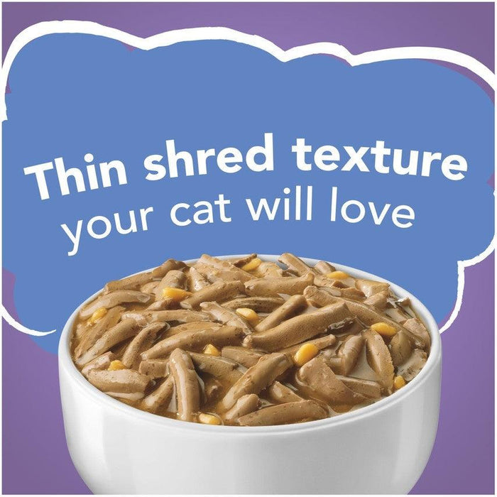 Friskies Savory Shreds Turkey And Cheese Dinner In Gravy Canned Cat Food - 00050000467723