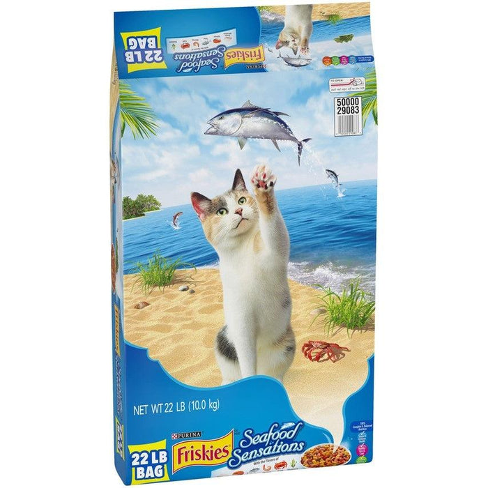 Friskies Seafood Sensations Dry Cat Food - 050000575770