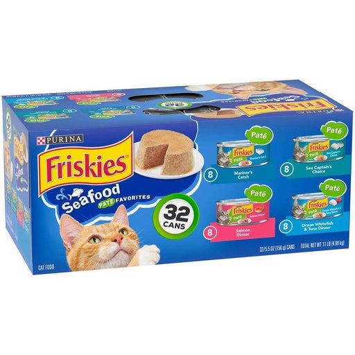 Friskies Seafood Variety Pack Canned Cat Food - 050000454358