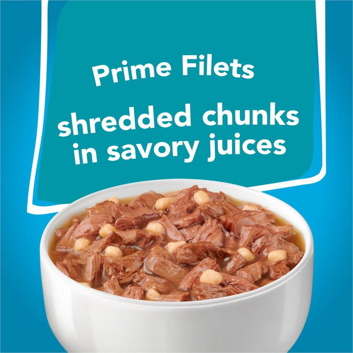 Friskies Tasty Treasures Prime Fillet with Ocean Fish & Tuna Scallop Flavor Canned Cat Food - 00050000578153