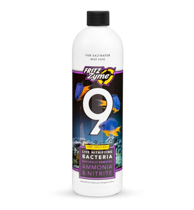 Fritz Aquatics 9 Nitrifying Bacteria for Saltwater Aquariums - 080531802045