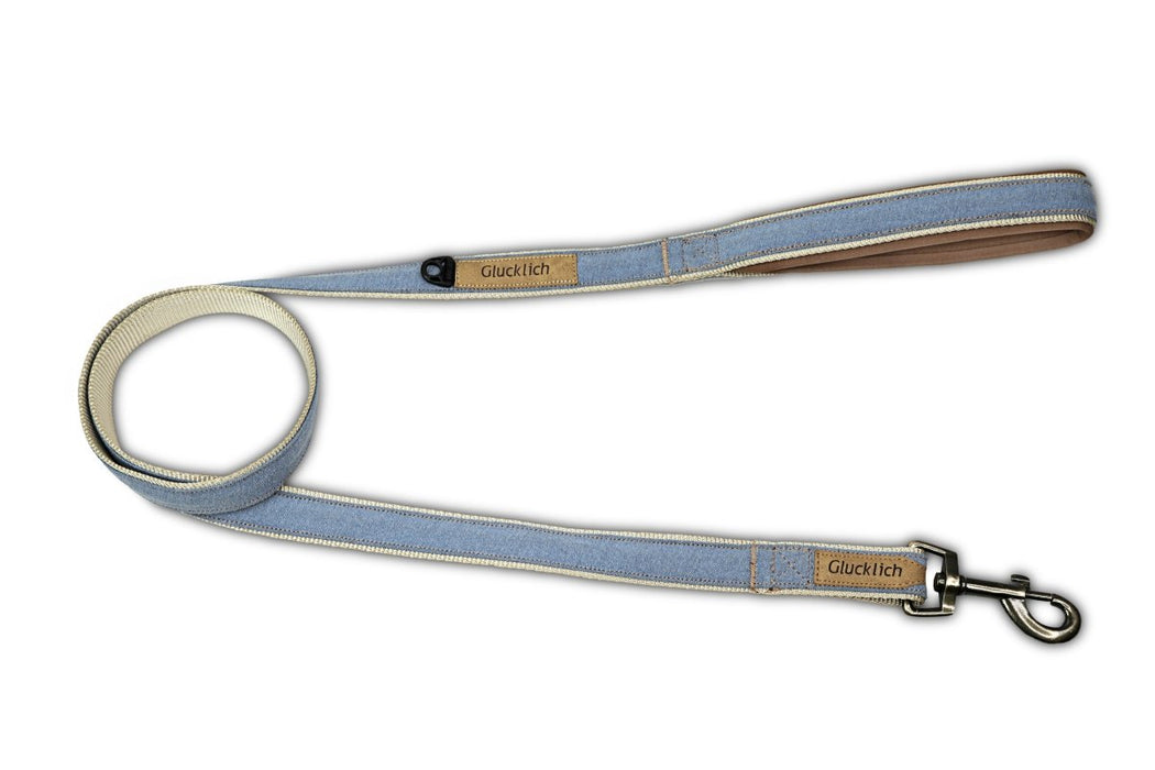 Glucklich Denim Nylon Pet Leash - 8904401402055