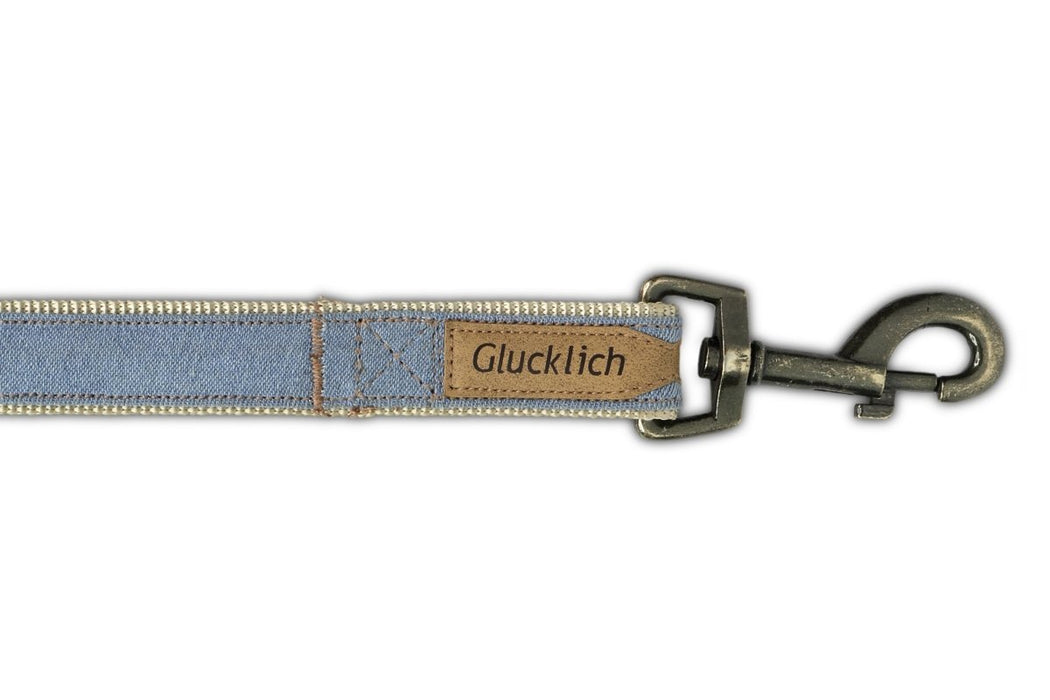 Glucklich Denim Nylon Pet Leash - 8904401402055