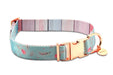 Glucklich Elegance Polyester Printed Adjustable Dog Collar - Pack of 1 - 8903523715579