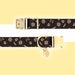 Glucklich Elegance Polyester Printed Adjustable Dog Collar - Pack of 1 - 8903523715562