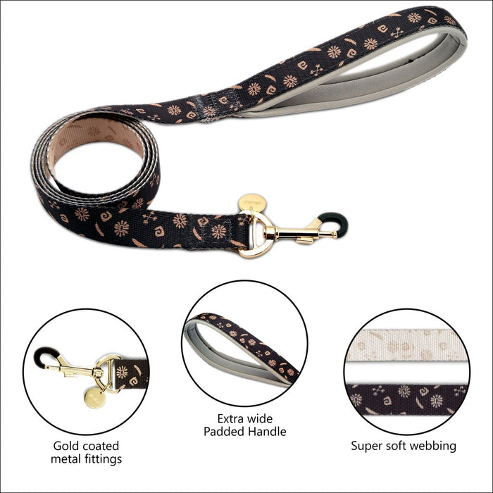 Glucklich Elegance Printed Pet Leash - 8903523715609