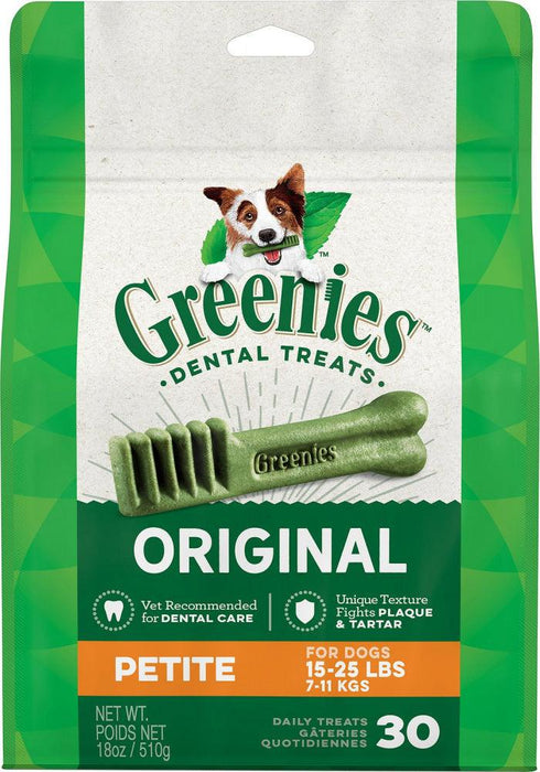 Greenies Petite Original Dental Dog Chews - 642863041242