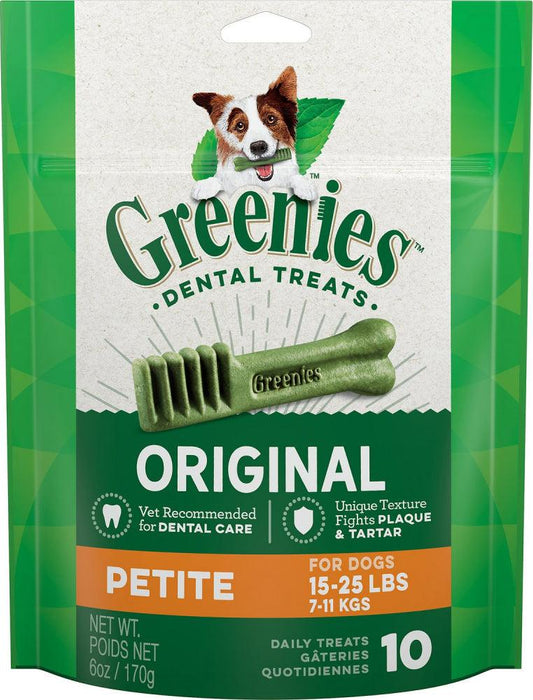 Greenies Petite Original Dental Dog Chews - 642863041242