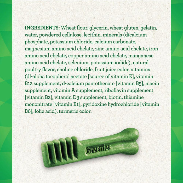 Greenies Regular Original Dental Dog Chews - 642863102936