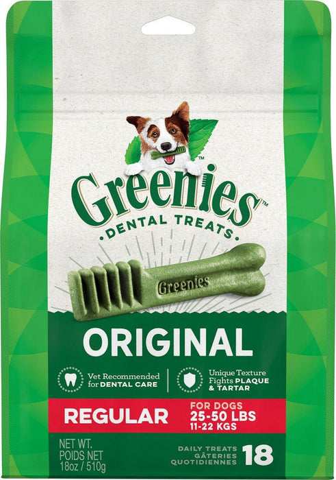 Greenies Regular Original Dental Dog Chews - 642863102936