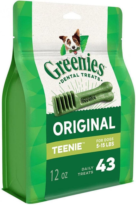 Greenies Teenie Original Dental Dog Chews - 642863102912