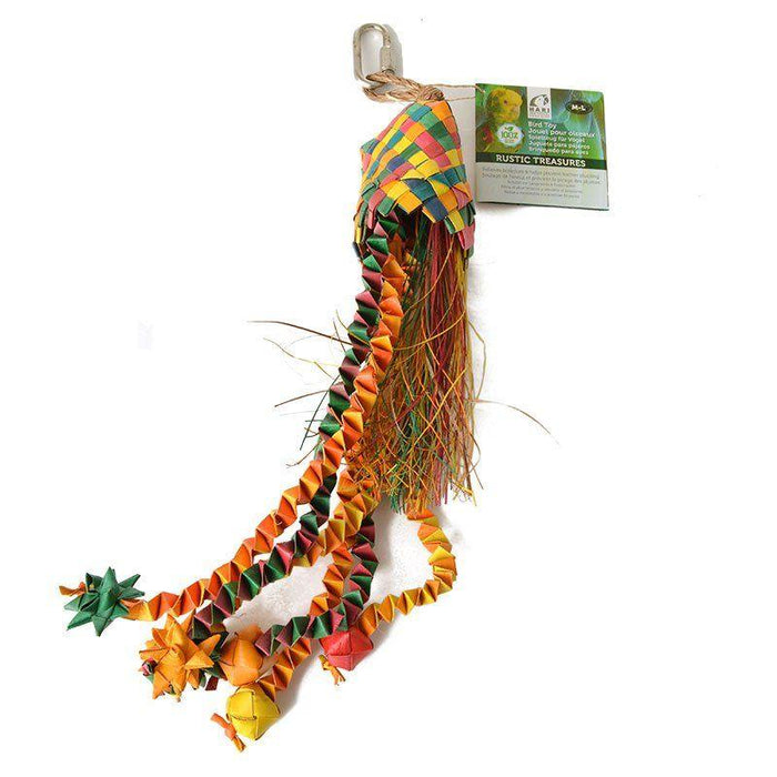 Hari Rustic Treasures Star Basket Bird Toy - 080605812093